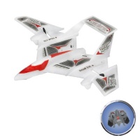 Air Hogs - Hawk Eye - White/Red & Grey