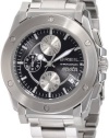 Breil Milano Men's TW0731 Manta Chronograph Screw Bezel Diver Buckle Watch