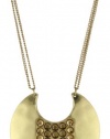 Kenneth Cole New York Urban Mesh Gold Pendant Necklace