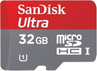 SanDisk Ultra 32 GB microSDHC Class 10 UHS-1 Memory Card 30MB/s with Adapter SDSDQUA-032G-U46A