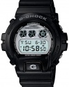 Casio G-Shock Vintage Multi-Function Silver Dial Black Resin Mens Watch DW6900HM-1