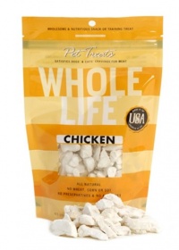 Whole Life Pet Pure Meat All Natural Freeze Dried Chicken Breast Treats 4 oz