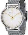 Skagen Women's 922SGS Denmark Silver White Dial Watch