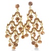 Elegant and Chic Oversized Chandelier Earrings