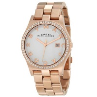 Marc Jacobs Henry Gold Quartz White Dial Women's Watch MBM3079