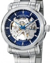 Stuhrling Original Men's 387.33116 Classic Delphi Antium Automatic Skeleton Blue Dial Watch