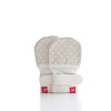 guavamitts - smart, stay on baby mittens - 1 pack S/M - dots (cream)