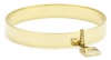 Anne Klein Bright Links Gold-Tone Enamel Bangle Bracelet