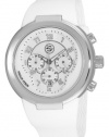 Philip Stein Men's 32-AW-RW Active White Rubber Strap Watch