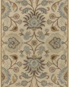 Surya CAE-1012 Caesar Beige 8-Feet by 10-Feet Oval Area Rug