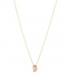 Gorjana Infinity Ii Necklace Rose Gold