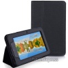 TabSuit PU Leather Case for 7'' Dragon Touch A10 Tablet / 7'' Touch Screen Computer [By TabletExpress] (Black)