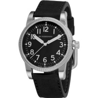 Burberry Men's BU7805 Military Black Dial luminous Hands Watch