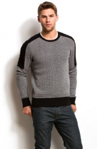 Armani Exchange Colorblocked Crewneck Sweater