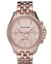 Michael Kors Pilot Rose Gold-Tone Chronograph Mens Watch MK5425