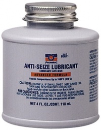 Permatex 80071 Anti-Seize Lubricant with Brush Top Bottle, 4 oz.