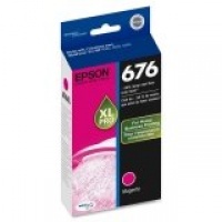 Epson DURABrite Ultra 676 Inkjet Cartridge (Magenta) (T676XL320)