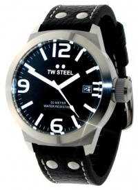 TW Steel Men's TW622 Icon Black Dial Watch