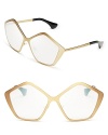 Be a star and burn brightest in these stellar Miu Miu sunnies that put the sun to shame.