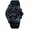 Gucci Men's YA126217 G-Timeless Chronograph Black IP Steel Bracelet Watch