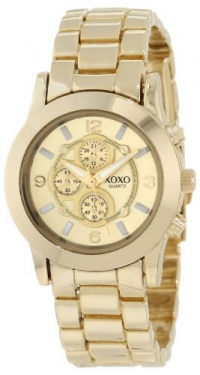 XOXO Women's XO5557 Gold-Tone Bracelet Analog Watch