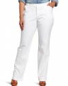 Lee Women's Plus-Size Comfort Fit Straight Leg Pant