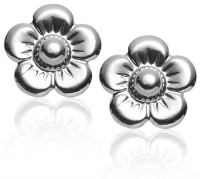 Sterling Silver Children's Flower Earrings