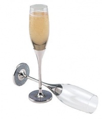 Glitter Galore Champagne Toasting Flutes