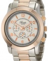 Breda Women's 2308-TwoToneRG Jordan Oversized Boyfriend Two Tone  Watch