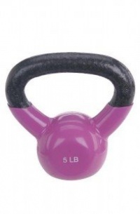 Sunny Vinyl Coated Kettle Bell (5-Pound)