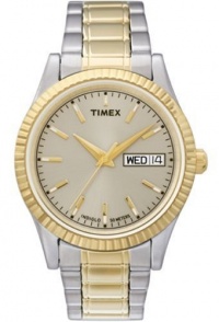 Timex Men's T2M556 Elevated Classics R Series Two-Tone Stainless Steel Bracelet Watch