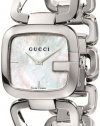 Gucci Women's YA125404 G-Gucci Medium White Mother of Pearl Dial Watch