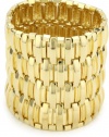 Vince Camuto Gold Tone Stretch Bracelet