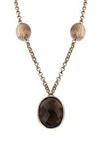 Effy Jewlery 14K Rose Gold Smokey Quartz Pendant, 15.70 TCW