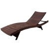 BEST Outdoor Adjustable Wicker Lounge, Multibrown, 2-Pack