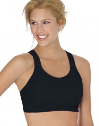 Champion Women's 360 Max Support Sports Bra,Black,Large