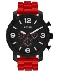 A bold and versatile timepiece from Fossil's Nate collection that allows you to look stylish in any setting.