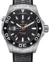 TAG Heuer Men's WAJ1110.FT6015 Aquaracer 500 M Rubber Strap Watch