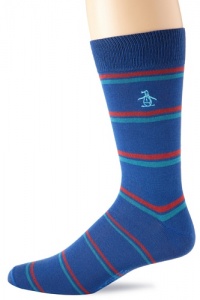 Original Penguin Men's Double Stripe Anklet Length Sock