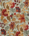 Area Rug 8x10 Rectangle Country & Floral Blue - Multi Color Color - Safavieh Blossom Rug from RugPal