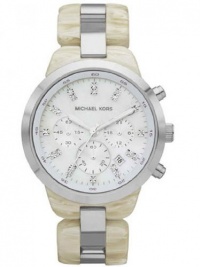 Michael Kors Showstopper Chronograph Horn Ladies Watch MK5610