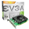 EVGA GeForce GT 620 1024MB DDR3 Dual DVI, mHDMI Graphics Cards 01G-P3-2621-KR