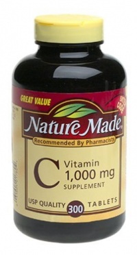 Nature Made Vitamin C 1000mg, 300 Tablets