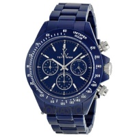 Toy Watch Fluo Chronograph Navy Blue Plasteramic Unisex Watch Fl42db