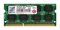 Transcend JetRam 4 GB 204-Pin DDR3 SO-DIMM 1600 MHz (PC3-12800) Laptop Memory Module JM1600KSN-4G