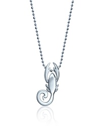 What's your sign? This beautifully rendered Scorpion pendant necklace will help your stars align in polished sterling silver.