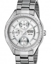 Citizen Women's Drive from Citizen Eco-Drive POV 2.0 Stainless Steel Swarovski Crystal Watch