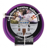 Dramm 17006 ColorStorm Premium 50-Foot-by-5/8-Inch Rubber Garden Hose, Berry