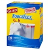 Glad ForceFlex Tall Kitchen Drawstring Bags, 13 Gallon (130 Bags)