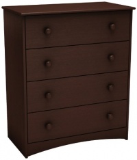 South Shore Angel 4 Drawer Chest, Espresso